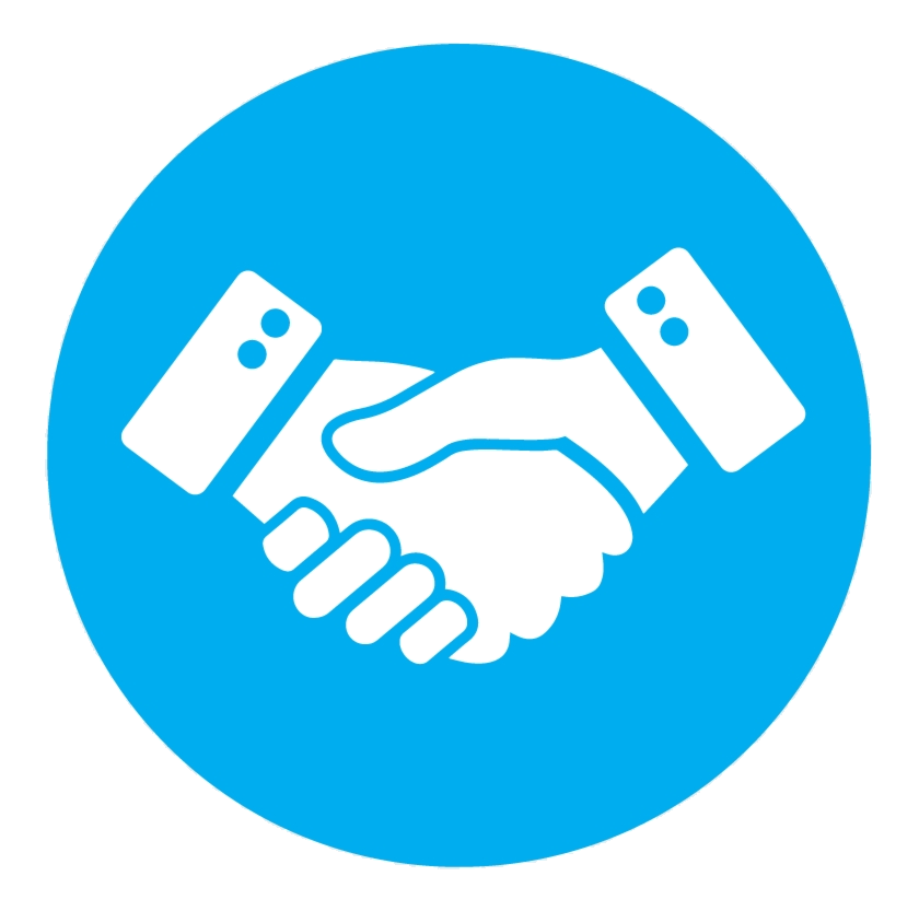 Meuron partner program — handshake